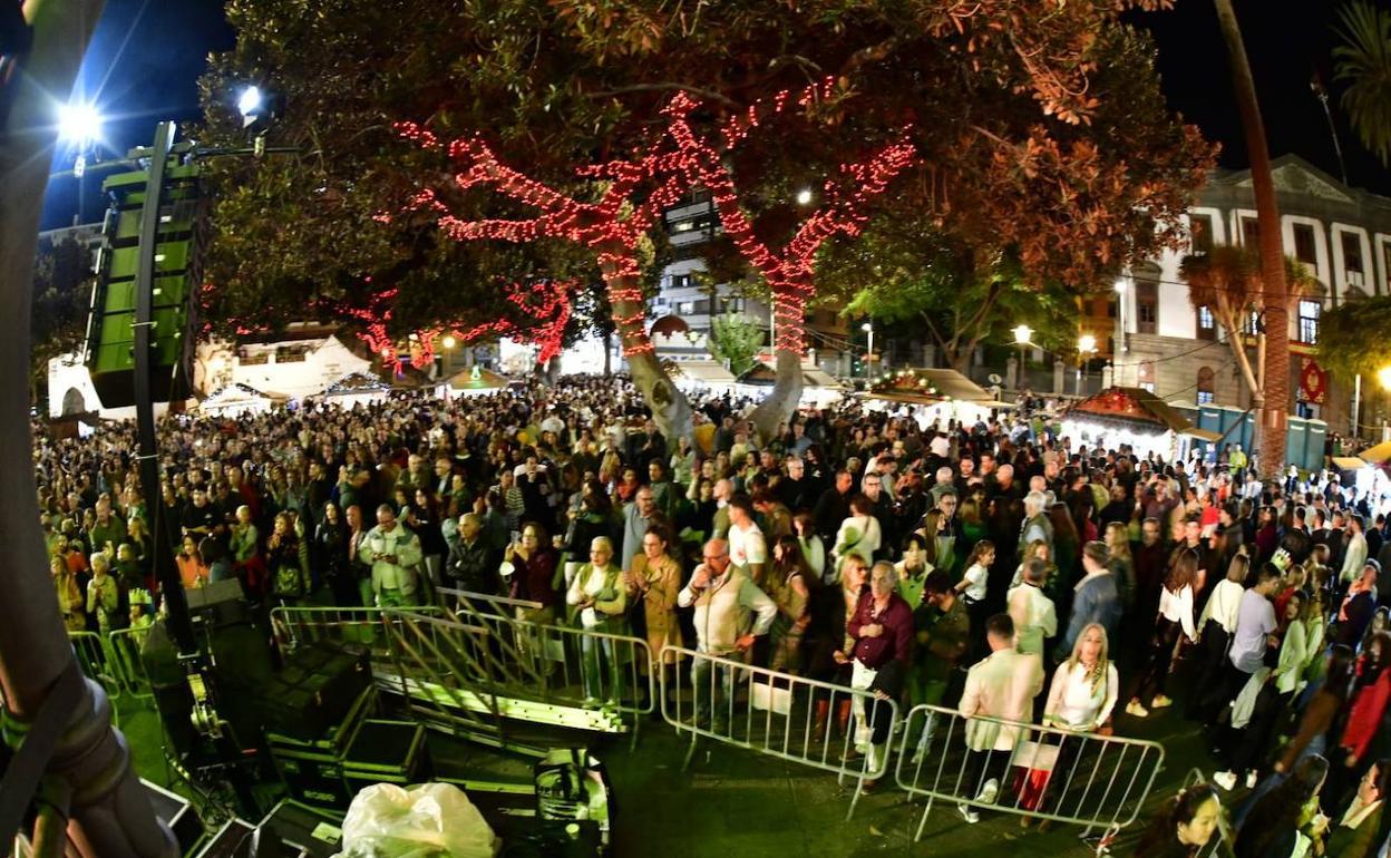 Noche de reyes en la capital grancanaria. 