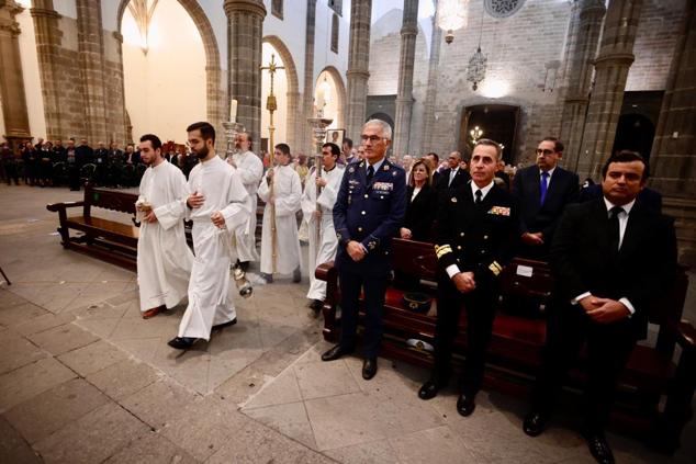 Imagen de la misa funeral de Benedicto XVI. 