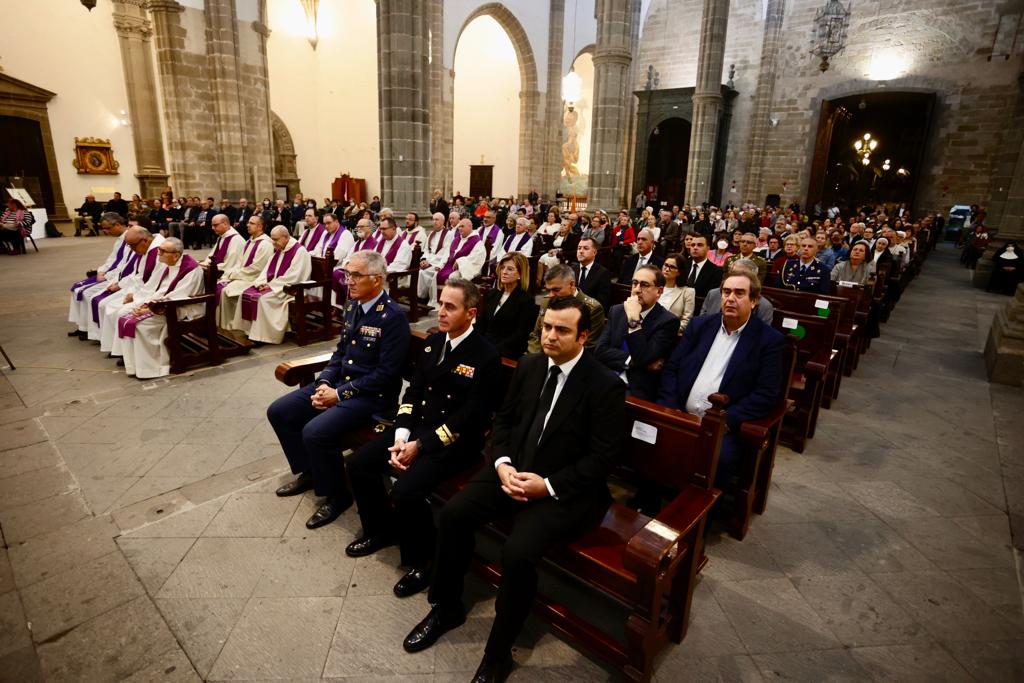 Imagen de la misa funeral de Benedicto XVI. 