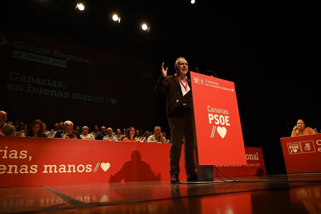 Las imágenes del Comité Regional del PSOE Canarias