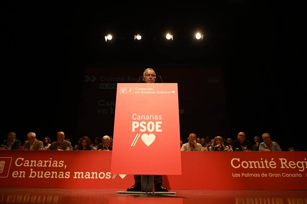 Las imágenes del Comité Regional del PSOE Canarias