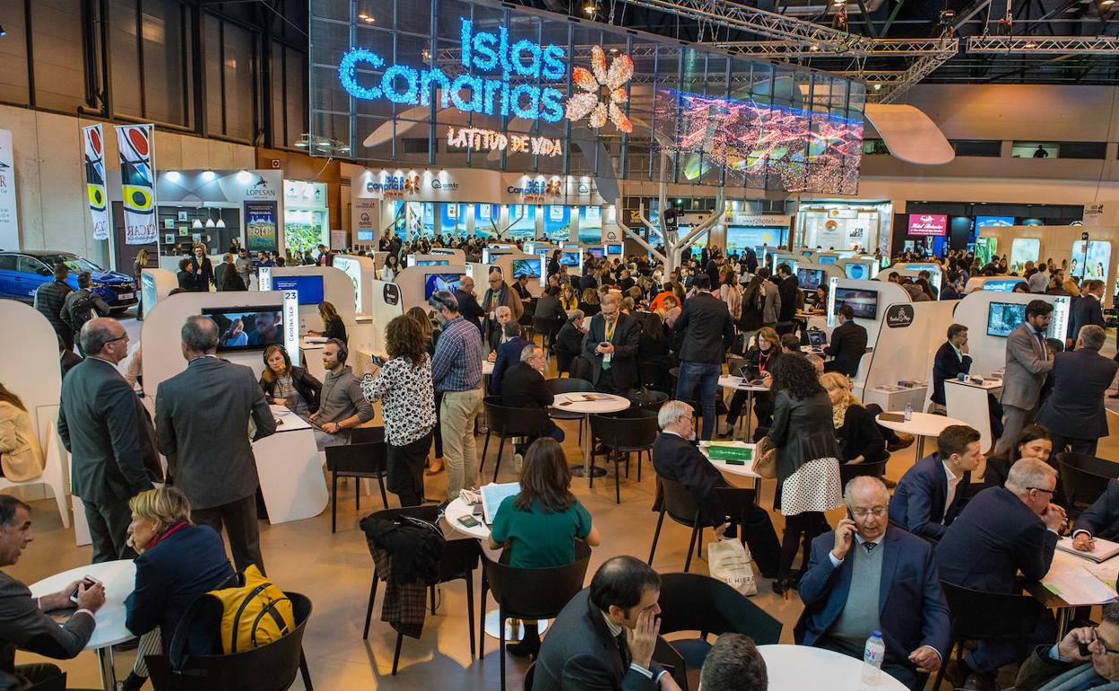 Imagen de Fitur en la última edición sin covid, en 2019. 