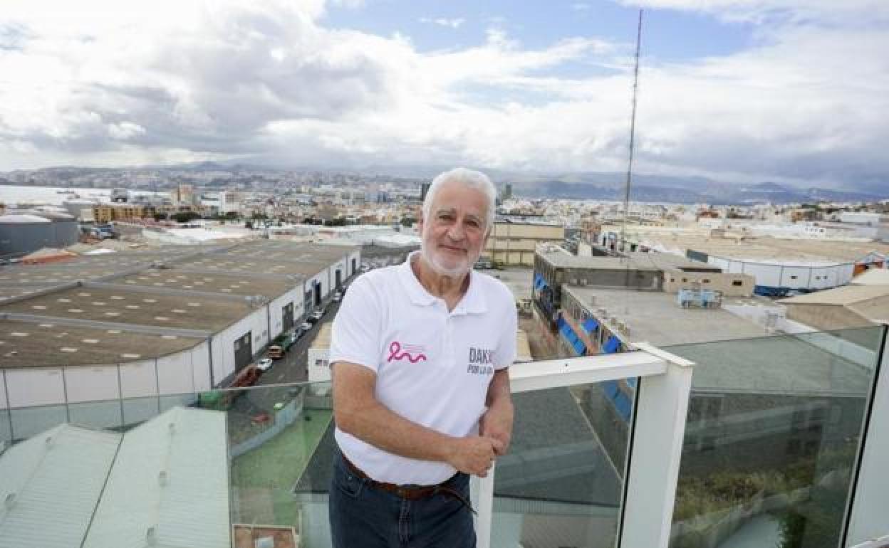 Rafael Lesmes, durante la entrevista en las instalaciones del periódico CANARIAS7. 