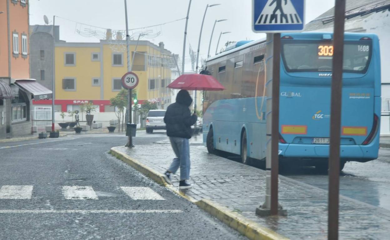 Lluvia y frío en diversos puntos de la isla. 