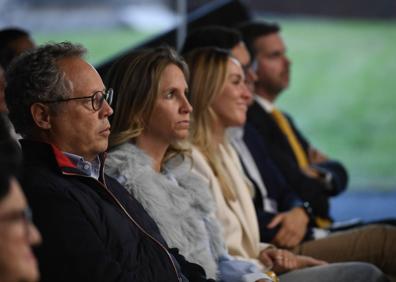 Imagen secundaria 1 - Diferentes momentos de la celebración del quinto aniversario de la Fundación Sergio Alonso. 
