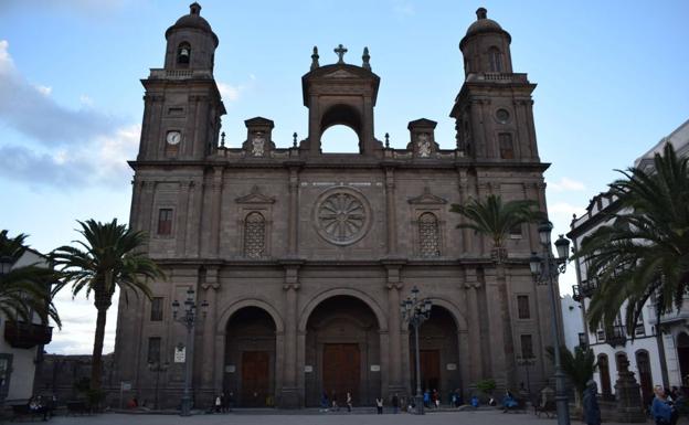 La Catedral de Santa Ana, en la capital grancanaria. 