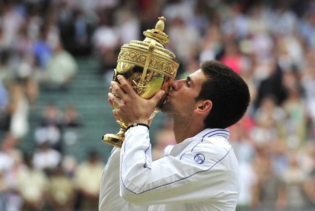 El de Wimbledon 2011 que ganó ante Rafa Nadal.
