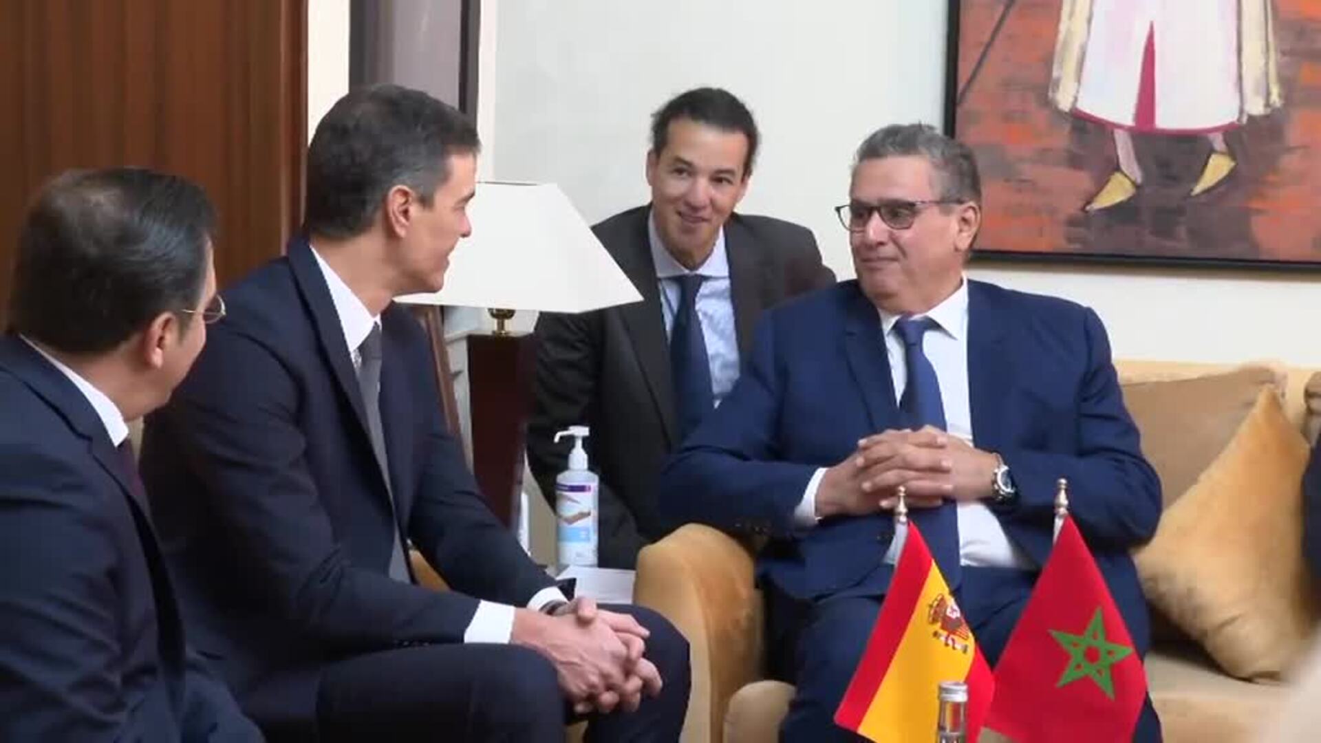 Sánchez llega a la cumbre hispanomarroquí
