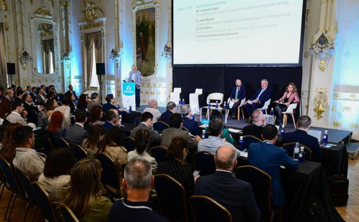 Momento de la inaguración del congreso en la capital grancanaria. 