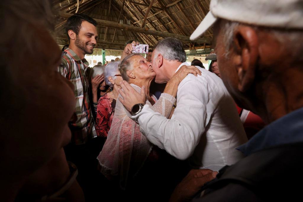 Fotos: El presidente de Canarias, Ángel Víctor Torres, durante la primera jornada de su visita a Cabaiguán, Cuba