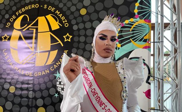 Drag Ácrux, el día del sorteo de los candidatos.
