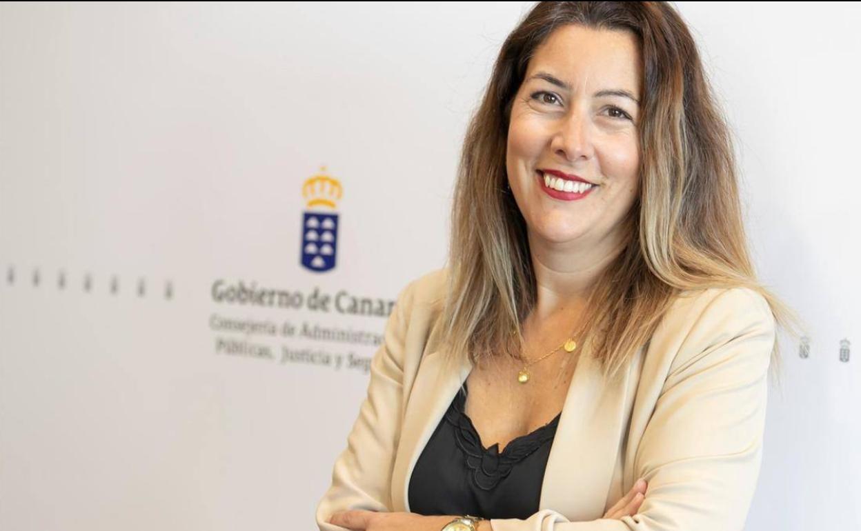 Alicia Álvarez, viceconsejera de Administraciones Públicas y Transparencia del Gobierno de Canarias