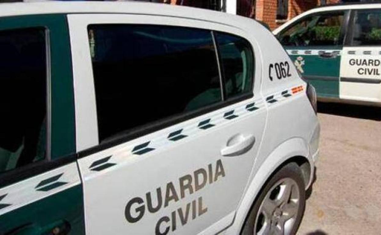 Foto de archivo de vehículos de la Guardia Civil. 
