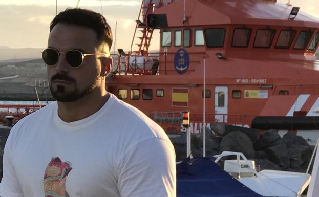 Edu Blasco: «No quiero que muera gente en el mar, estoy concienciado con la humanidad»