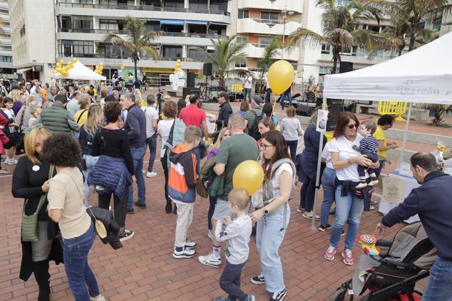 Acto celebrado este sábado en Las Canteras. 