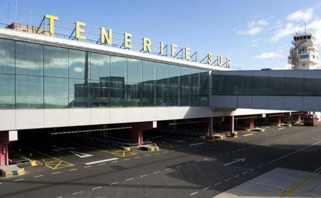 Imagen de archivo del aeropuerto Tenerife Sur. 