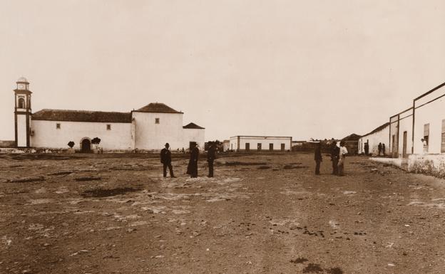 Antigua, a principios del siglo XX. 