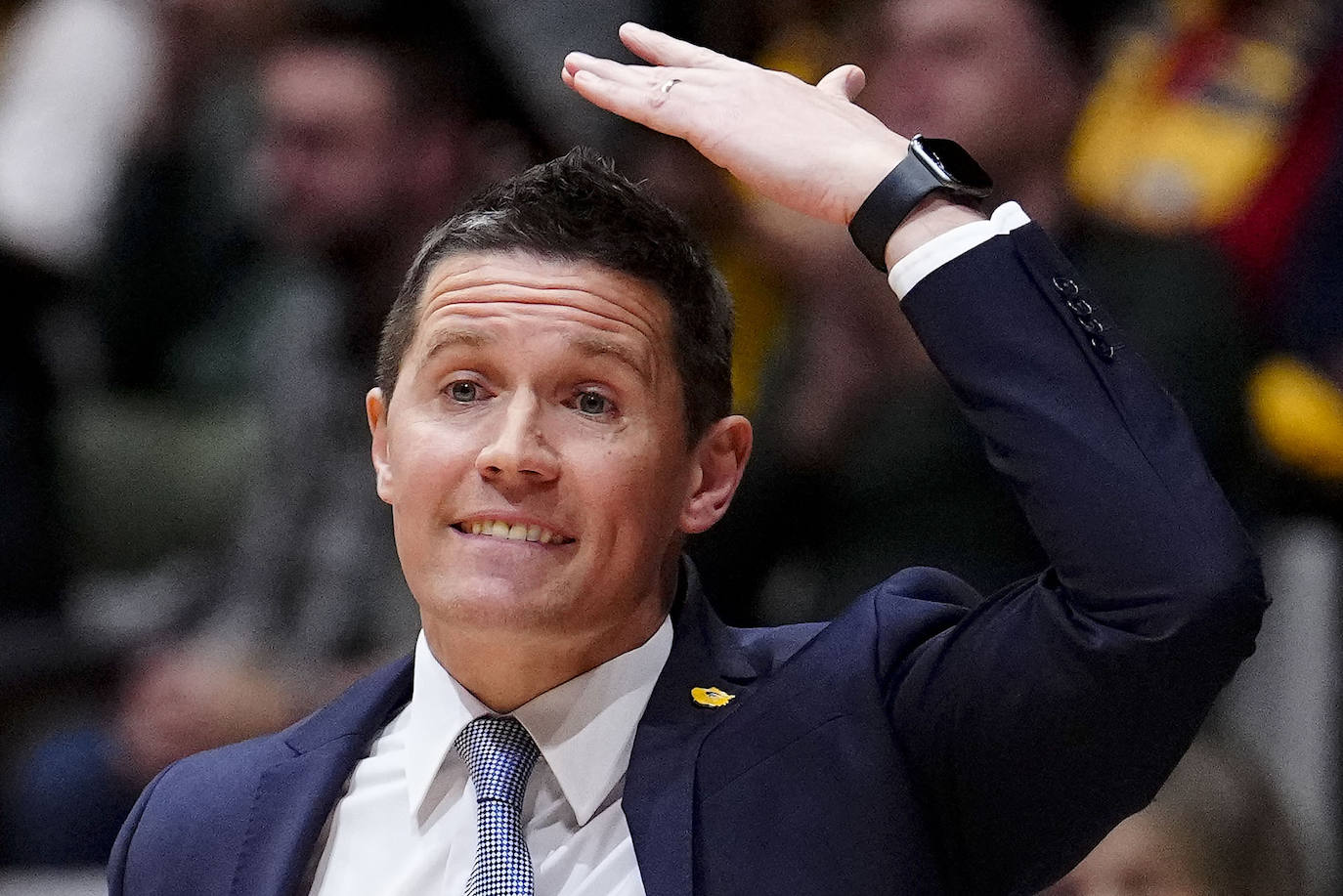 Lakovic, durante el encuentro. 