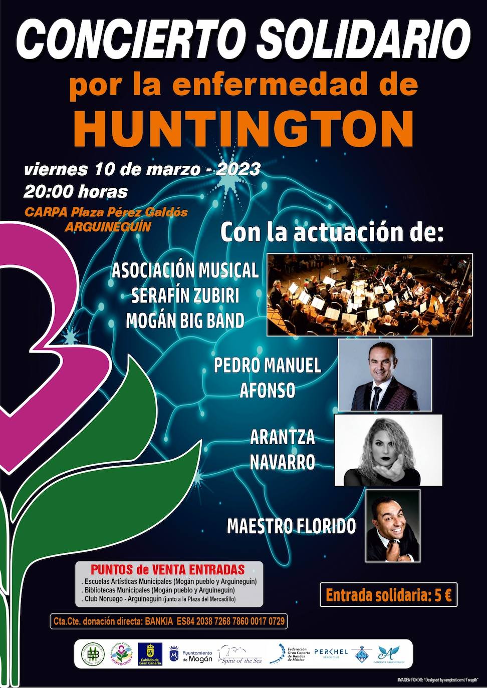 Imagen - Imagen del cartel del concierto. 