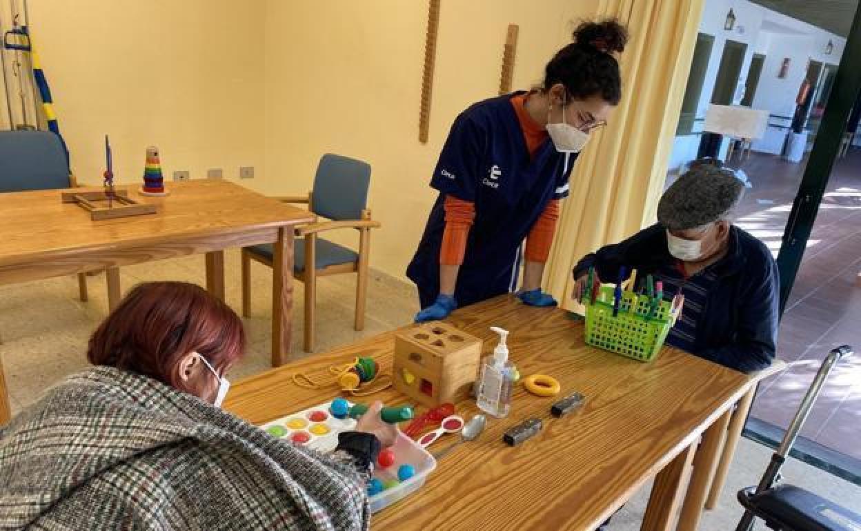 Residendia de mayores de Tinajo. 