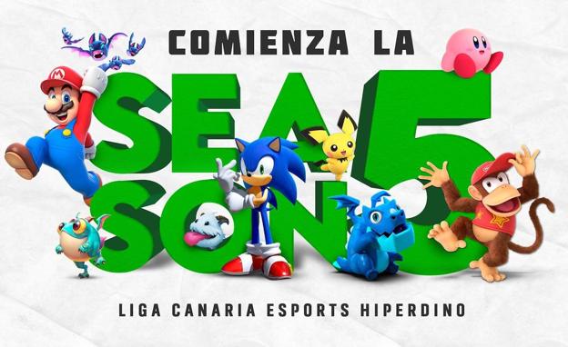 Arranca la temporada 5 de la &#039;Liga Canaria deEsports HiperDino&#039;