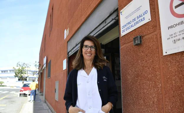 Alicia González, directora del centro de salud de Escaleritas. 