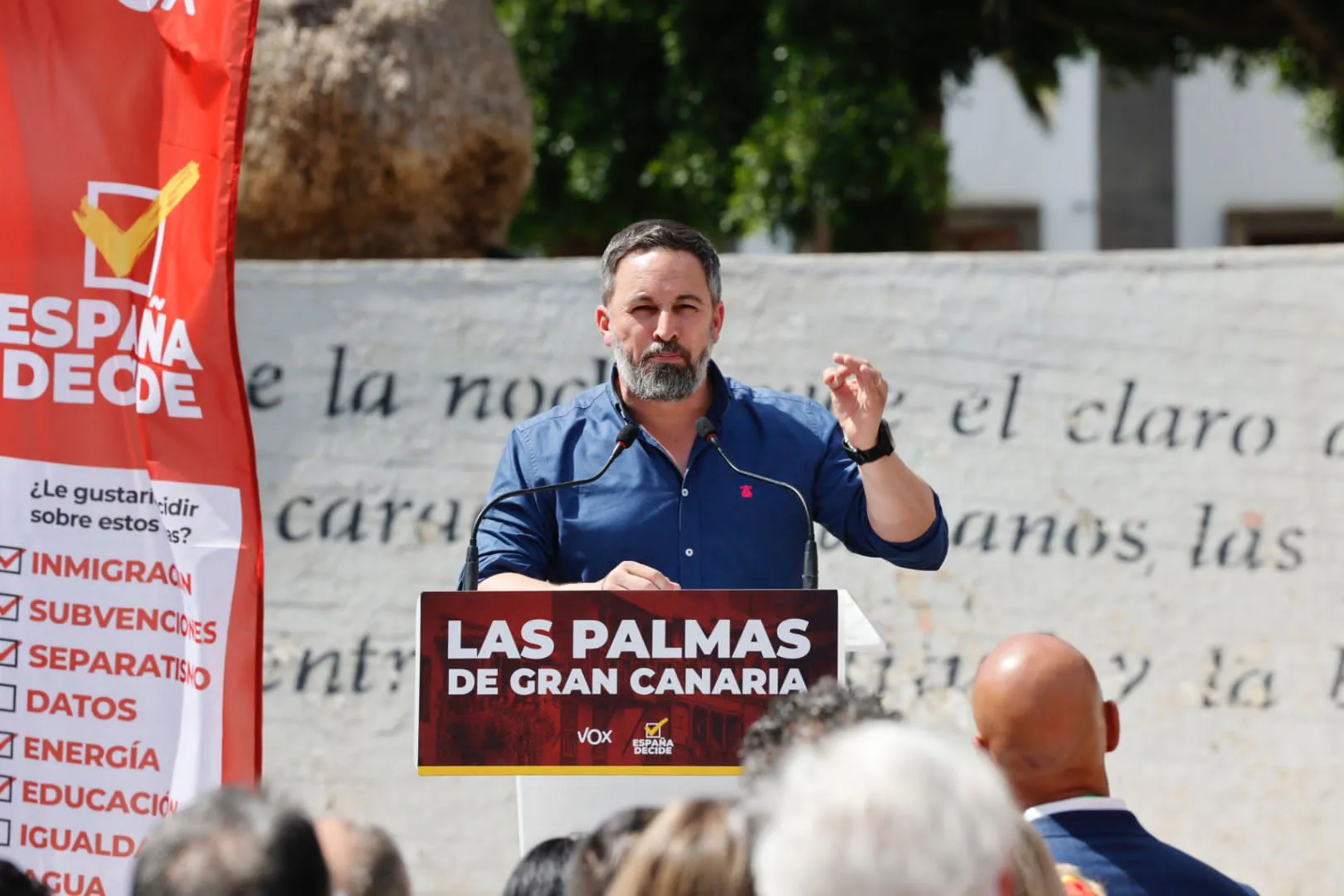 Fotos: Abascal y su campaña &#039;España decide&#039; en Las Palmas de Gran Canaria