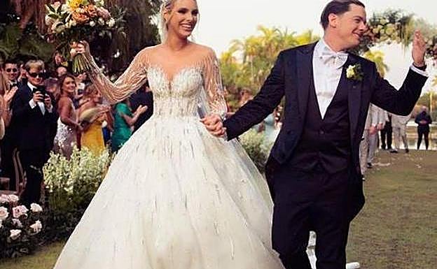 Cónclave de famosos en la boda de Lele Pons, sobrina de Chayanne