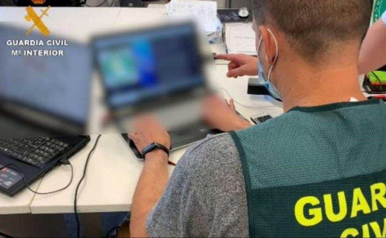 Imagen de la Guardia Civil. 