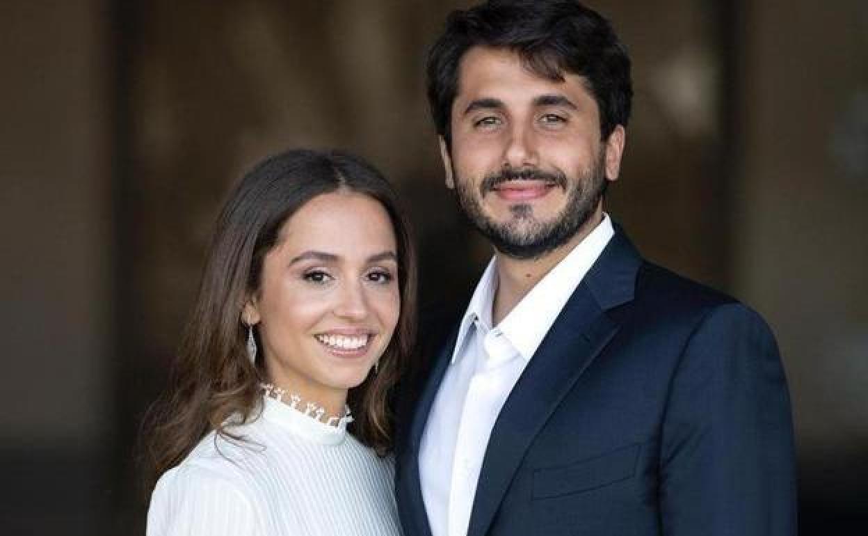 La princesa Iman y su prometido, Jameel Alexander Thermiotis