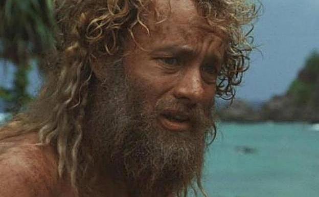 Hanks, en 'Náufrago'.