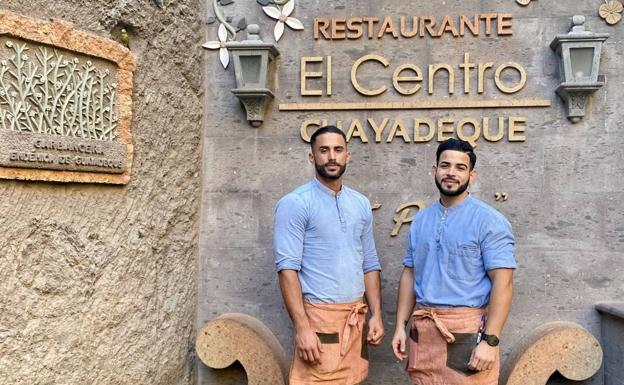 Naucet y Juanmy, parte del equipo de El Centro