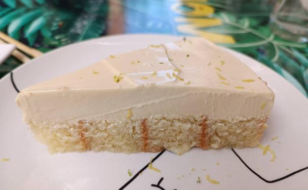 Tarta de limón. 