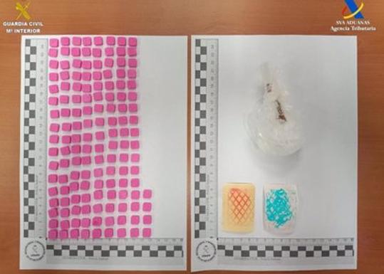 Sorprendido en el Puerto de La Luz con 140 pastilla de éxtasis y cocaína
