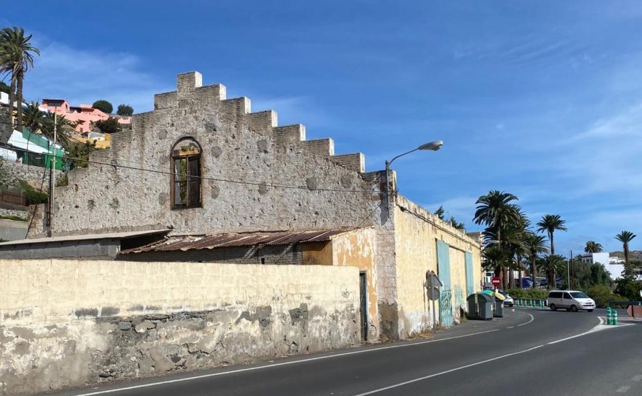 La nave almenada de Telde tiene un gran valor patrimonial. 