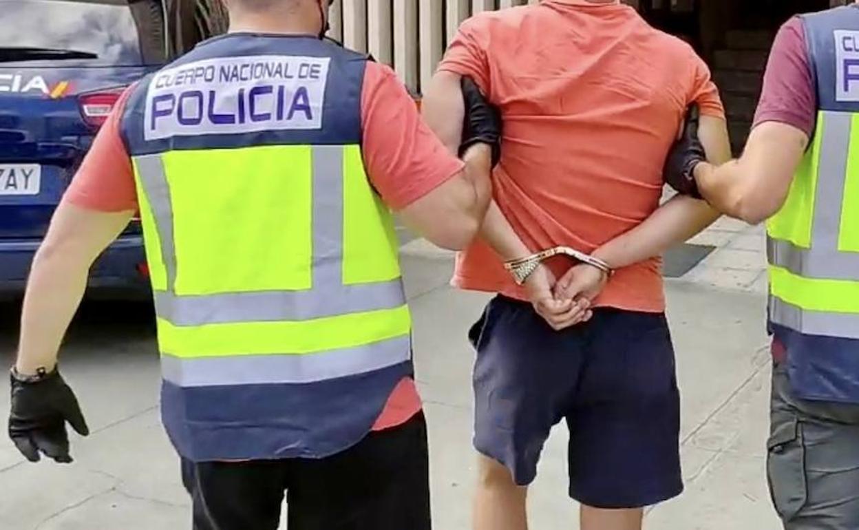 Imagen de archivo de un detenido. 