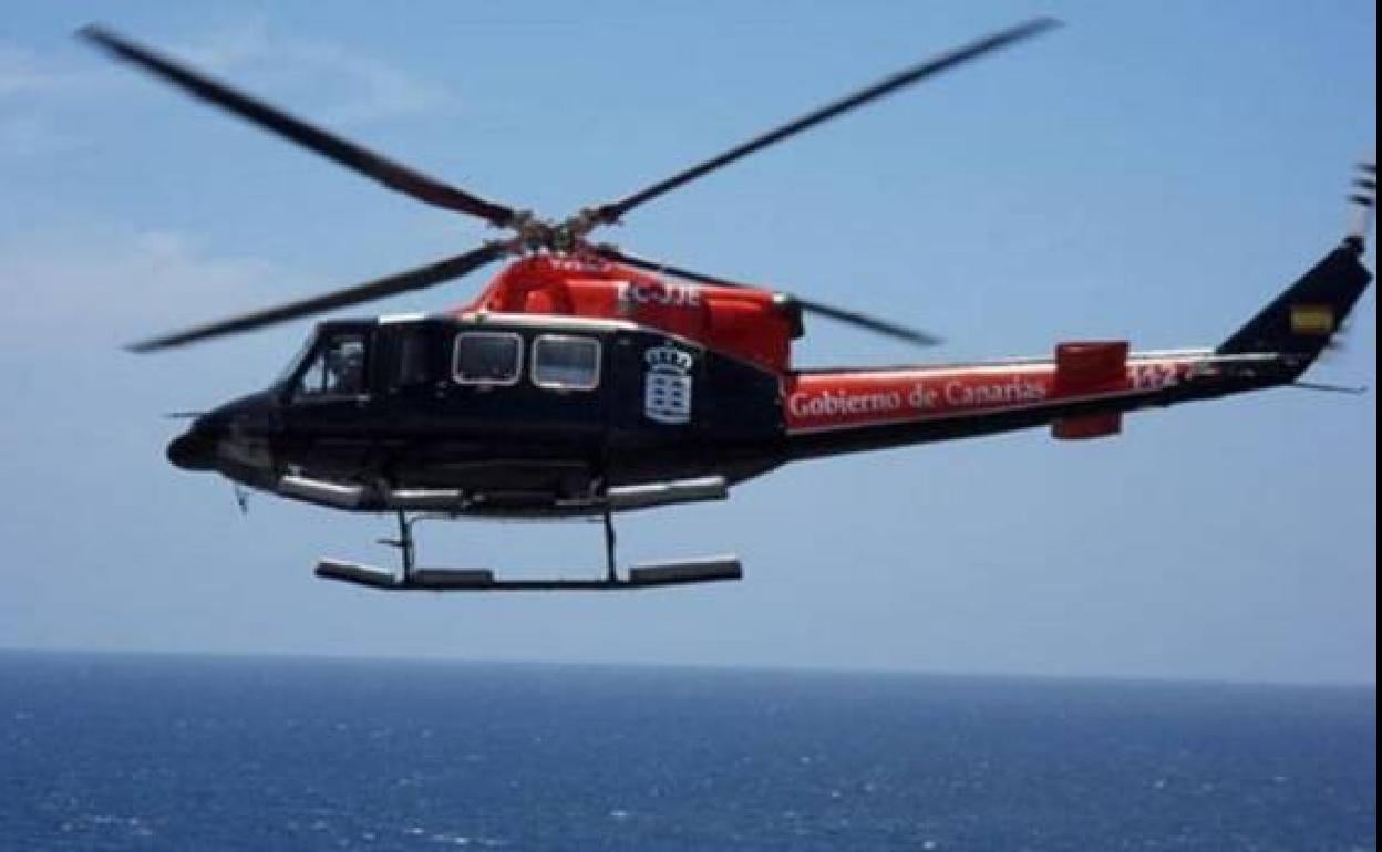 Un escalador resulta herido al caer desde tres metros de altura en Tenerife