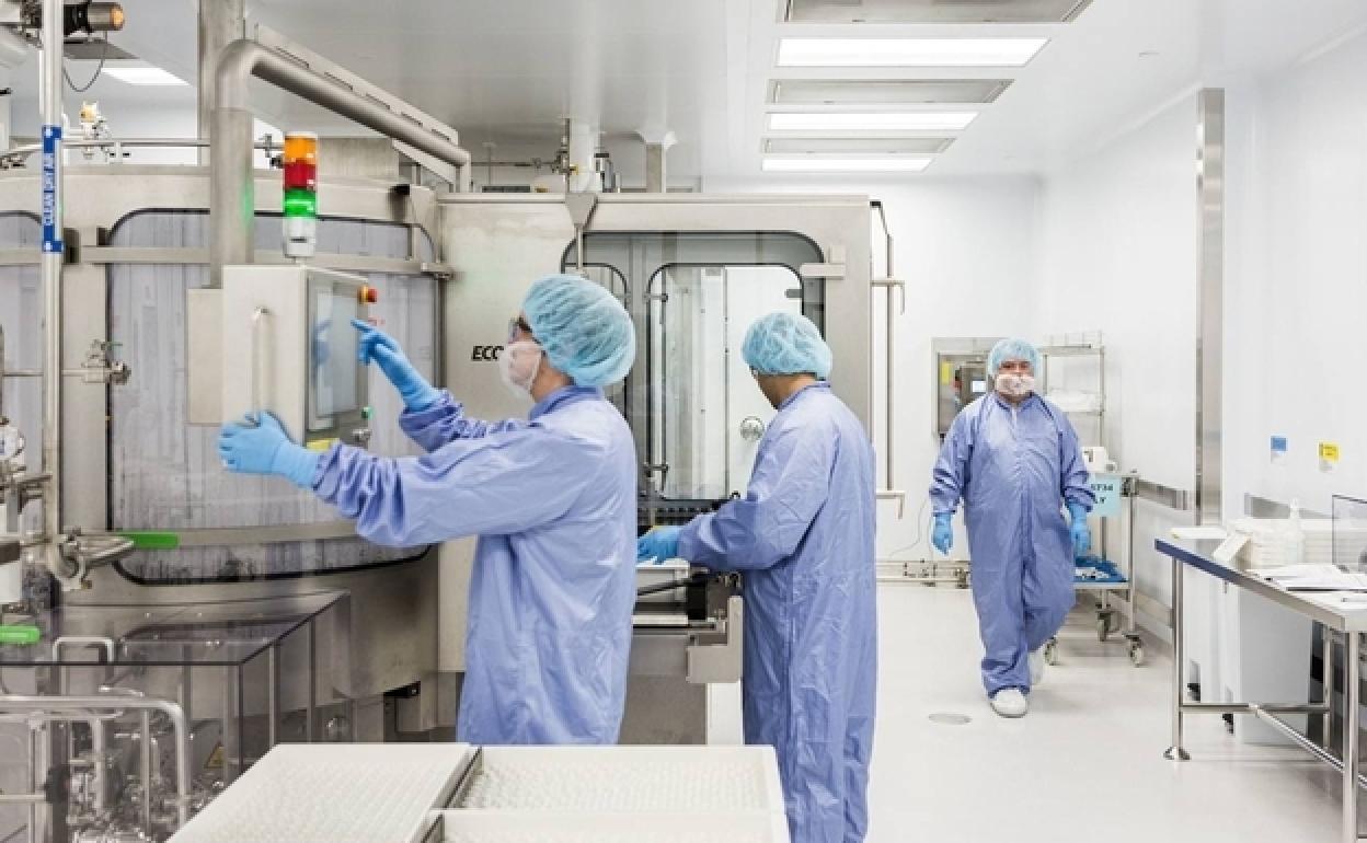 Uno de los laboratorios de Gilead, en Estados Unidos.