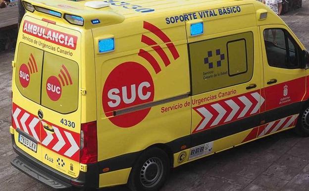 Herido al caer en una zona rocosa en Tenerife
