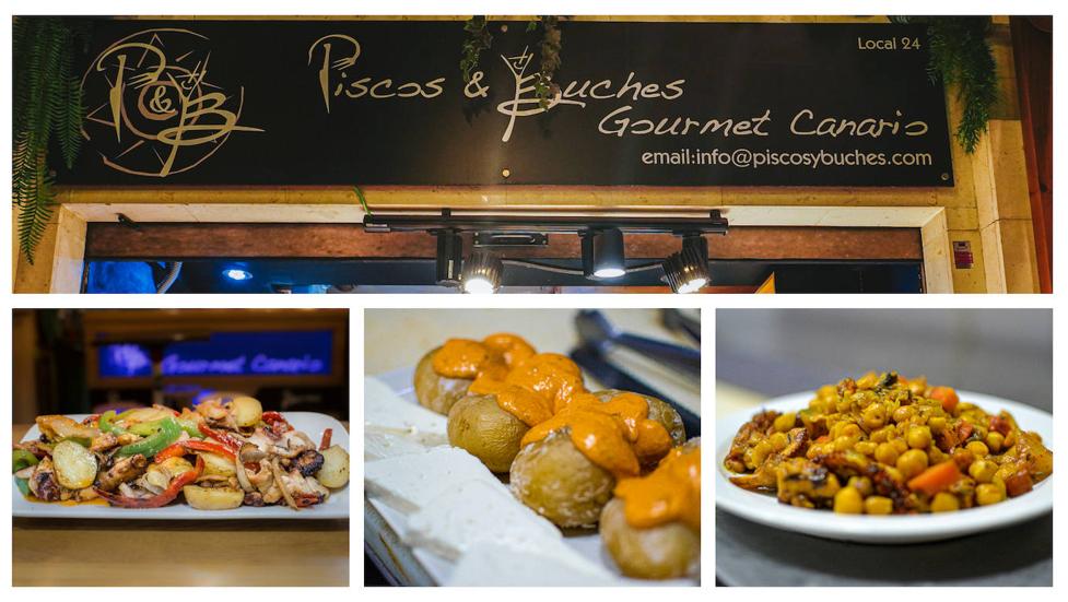Piscos &amp; Buches, más de una década de la mejor cocina canaria en el Mercado del Puerto