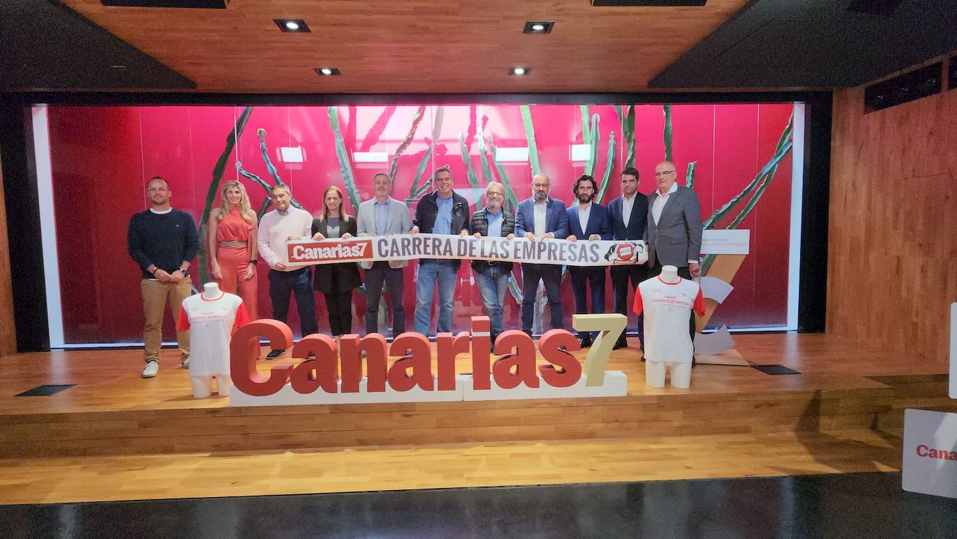 Fotos: Presentación de la Canarias7 carrera de las empresas