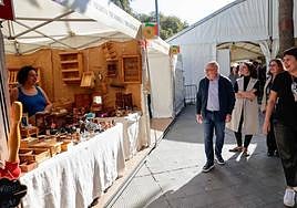 Fernando Clavijo en la inauguración de la 29 edición de la feria