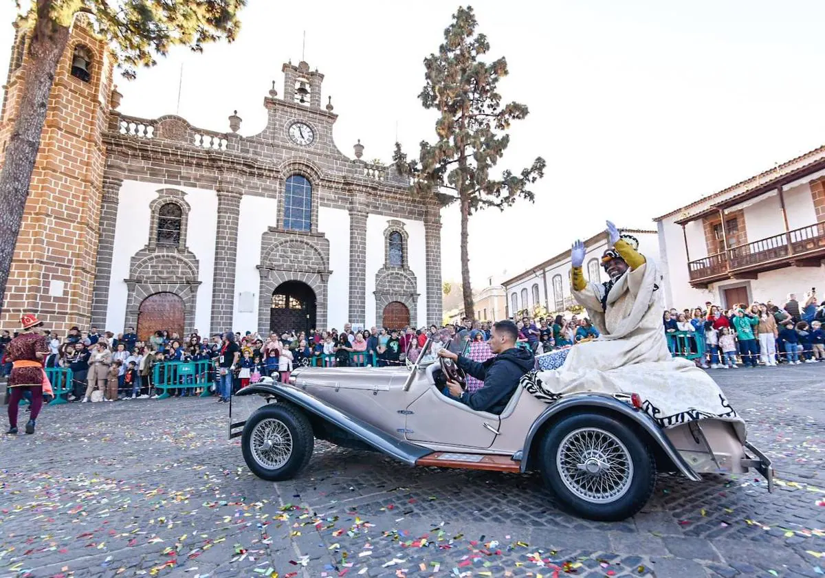 Imagen principal - 19 municipios de Gran Canaria están preparados para la cabalgata de Reyes Magos: horarios y recorridos