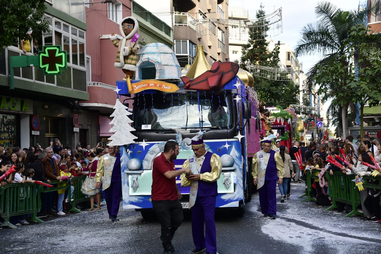 Los Reyes Magos ya están en Las Palmas de Gran Canaria