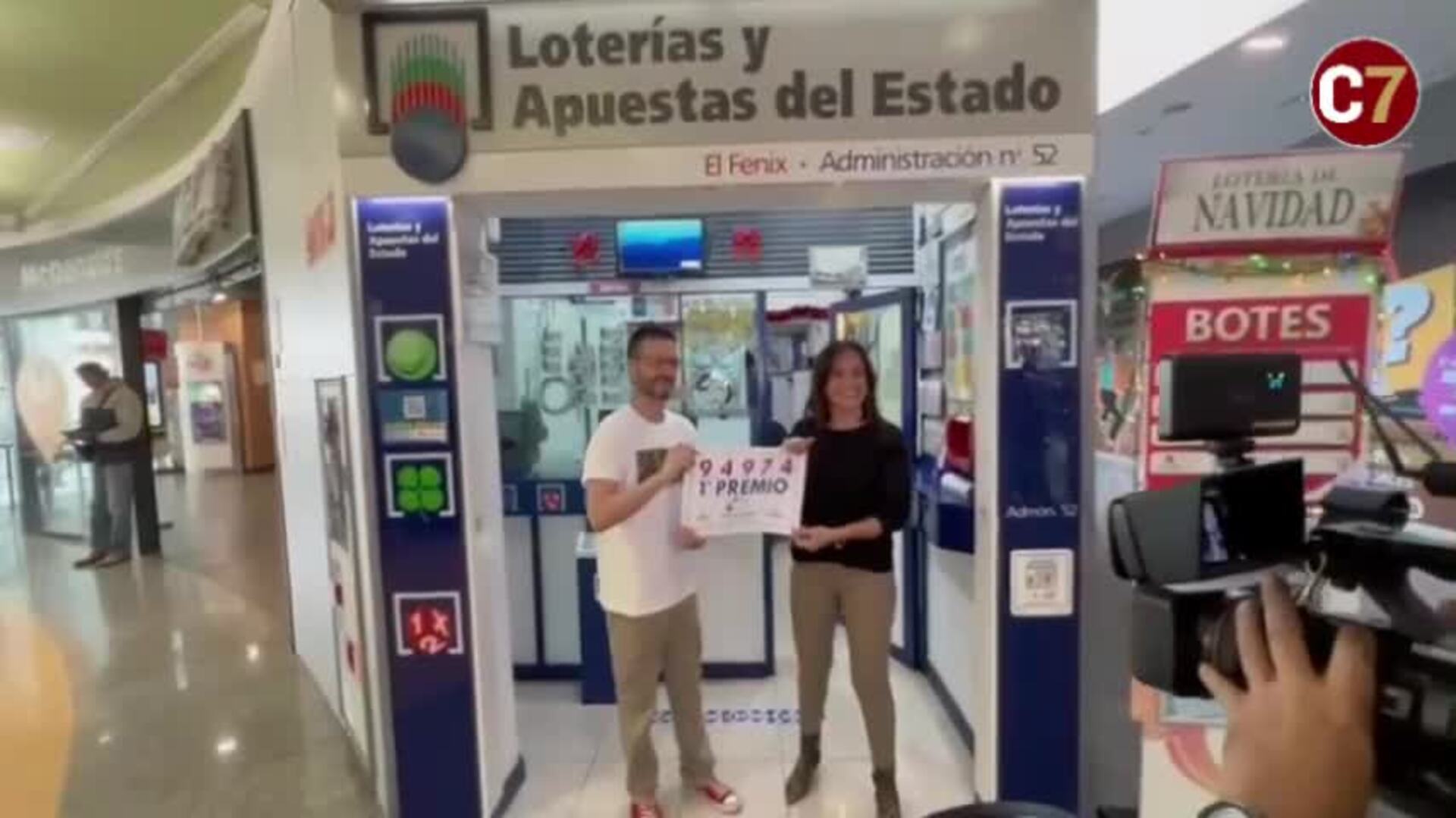 Siete Palmas vende tres décimos del primer premio de El Niño