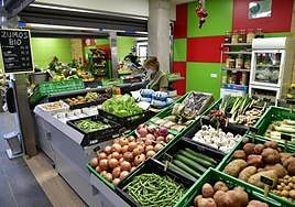 Imagen de archivo del mercado agrícola de Guía.