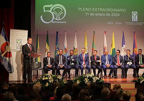 José Luis Rodríguez toma posesión como presidente de la Mancomunidad del Norte.