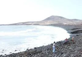 Imagen de archivo de la playa de Vargas, en Agüimes.