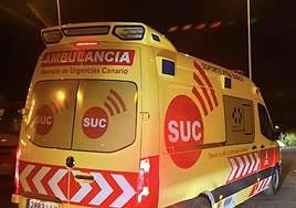 Ambulancia del SUC.