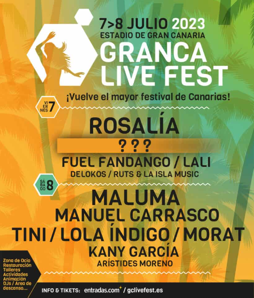 Imagen principal - GranCa Live Fest